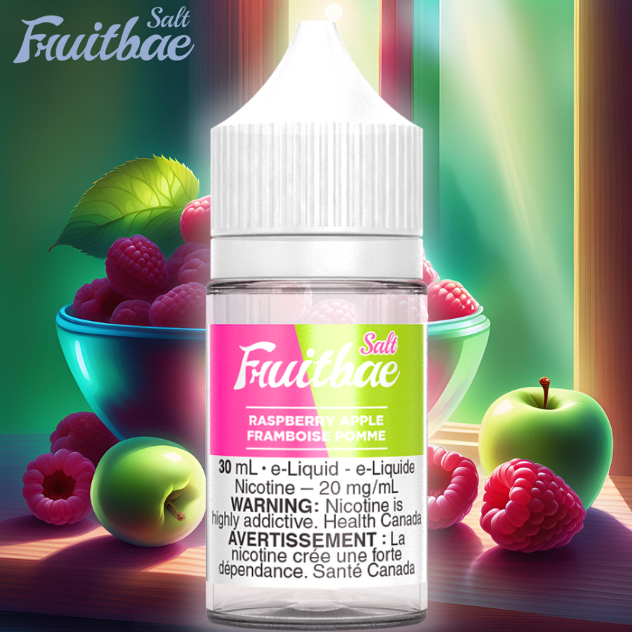 Raspberry Sour Apple by Fruitbae Salt Winkler Vape SuperStore and Bong Shop Manitoba Canada