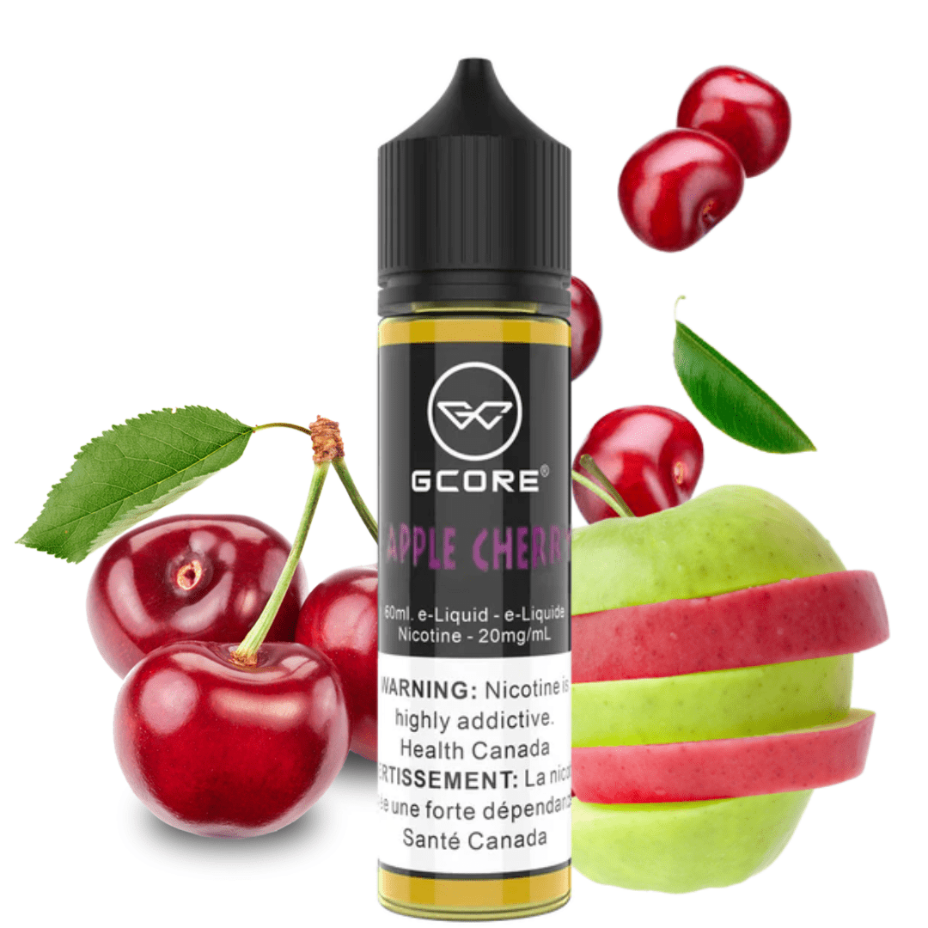 Apple Cherry Salt by GCORE 60ml 20mg Winkler Vape SuperStore and Bong Shop Manitoba Canada