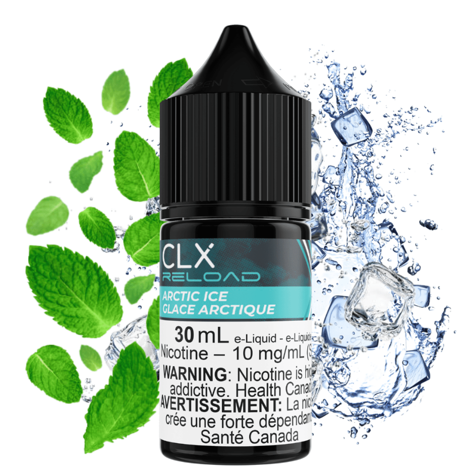 Arctic Ice Salt by CLX Reload E-Liquid 30mL / 10mg Winkler Vape SuperStore and Bong Shop Manitoba Canada