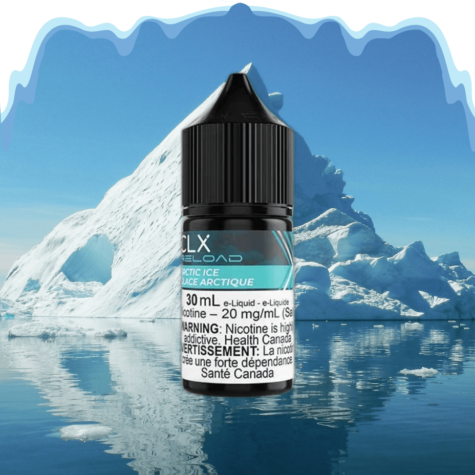 Arctic Ice Salt by CLX Reload E-Liquid Winkler Vape SuperStore and Bong Shop Manitoba Canada