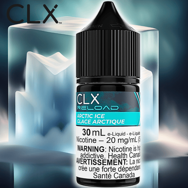 Arctic Ice Salt by CLX Reload E-Liquid Winkler Vape SuperStore and Bong Shop Manitoba Canada