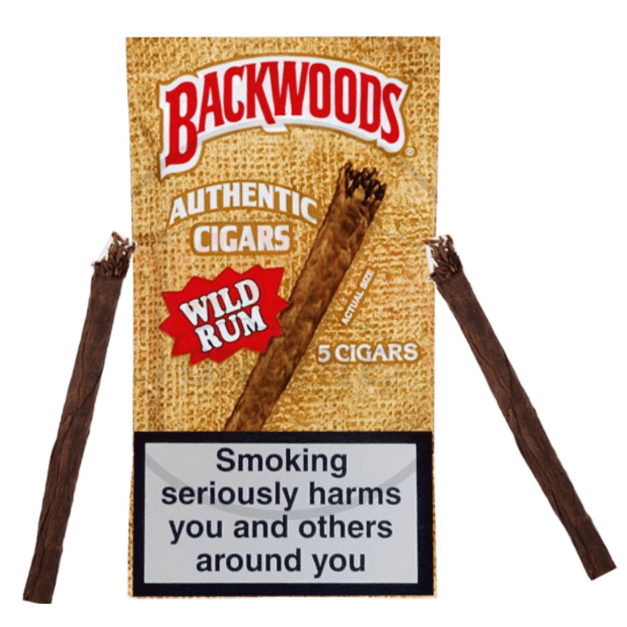 Backwoods Cigars-Rum 5/pkg Winkler Vape SuperStore and Bong Shop Manitoba Canada