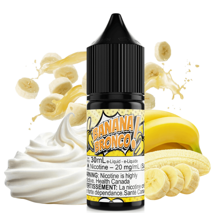 Banana Bronco Salt by Maverick E-Liquid 30ml / 12mg Winkler Vape SuperStore and Bong Shop Manitoba Canada