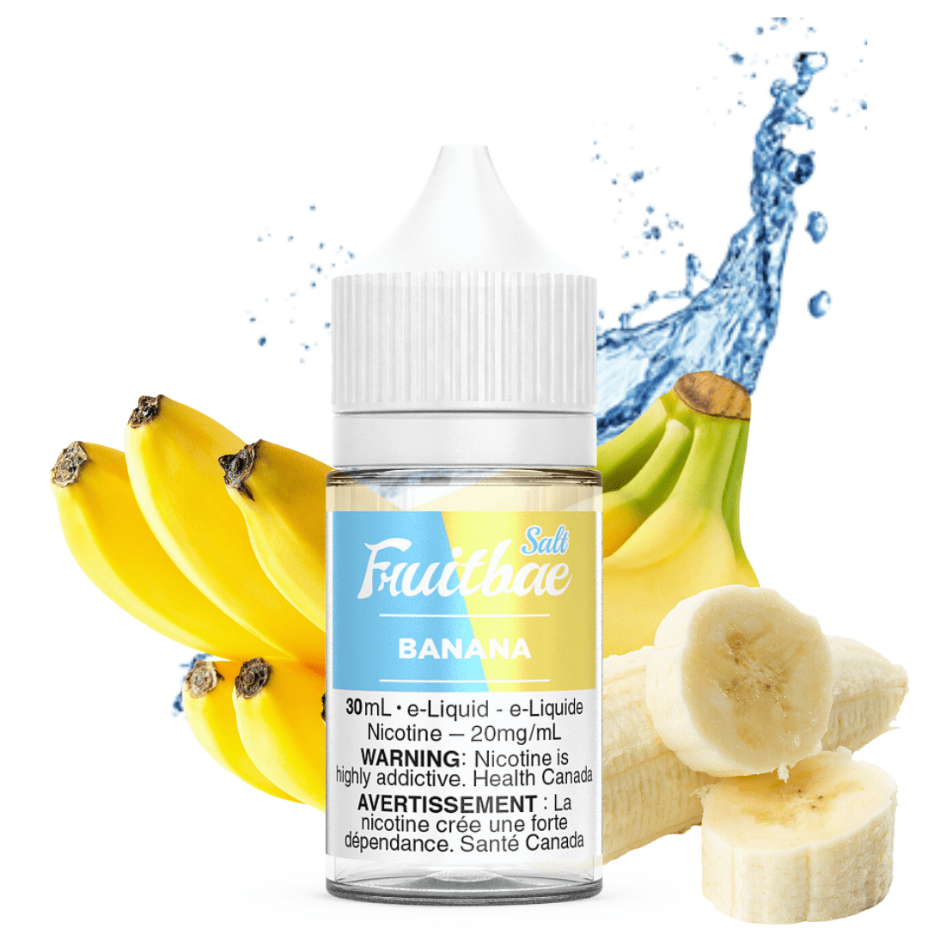 Banana Salt by Fruitbae E-liquid 12mg Winkler Vape SuperStore and Bong Shop Manitoba Canada