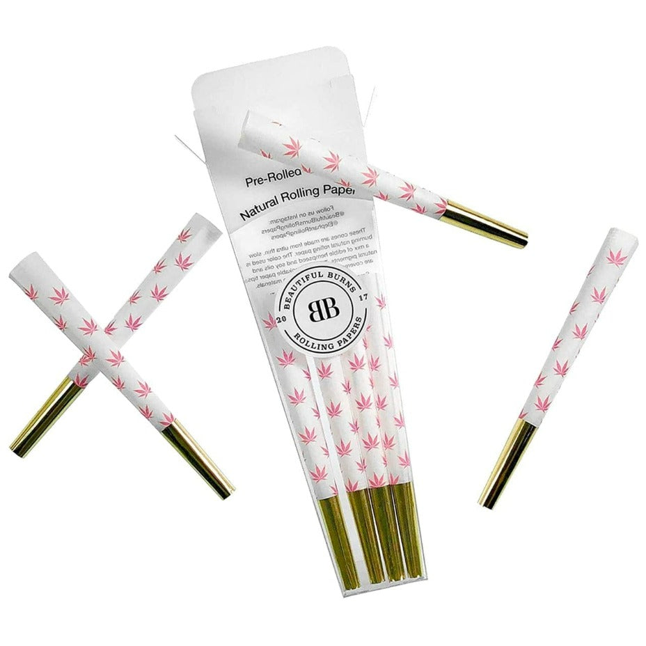 Beautiful Burns Pre-Rolled Cones-8/pkg 8/pkg / Pretty in Pink Winkler Vape SuperStore and Bong Shop Manitoba Canada