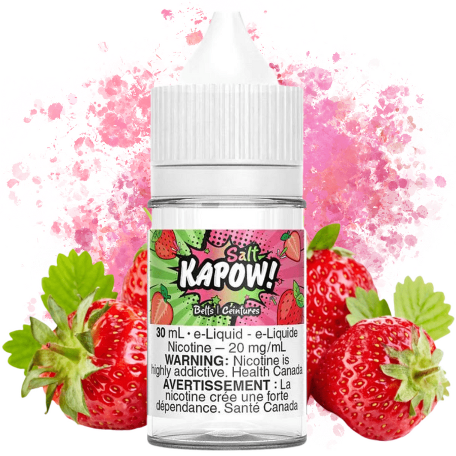 Belts Salt By Kapow E-Liquid 12mg Winkler Vape SuperStore and Bong Shop Manitoba Canada