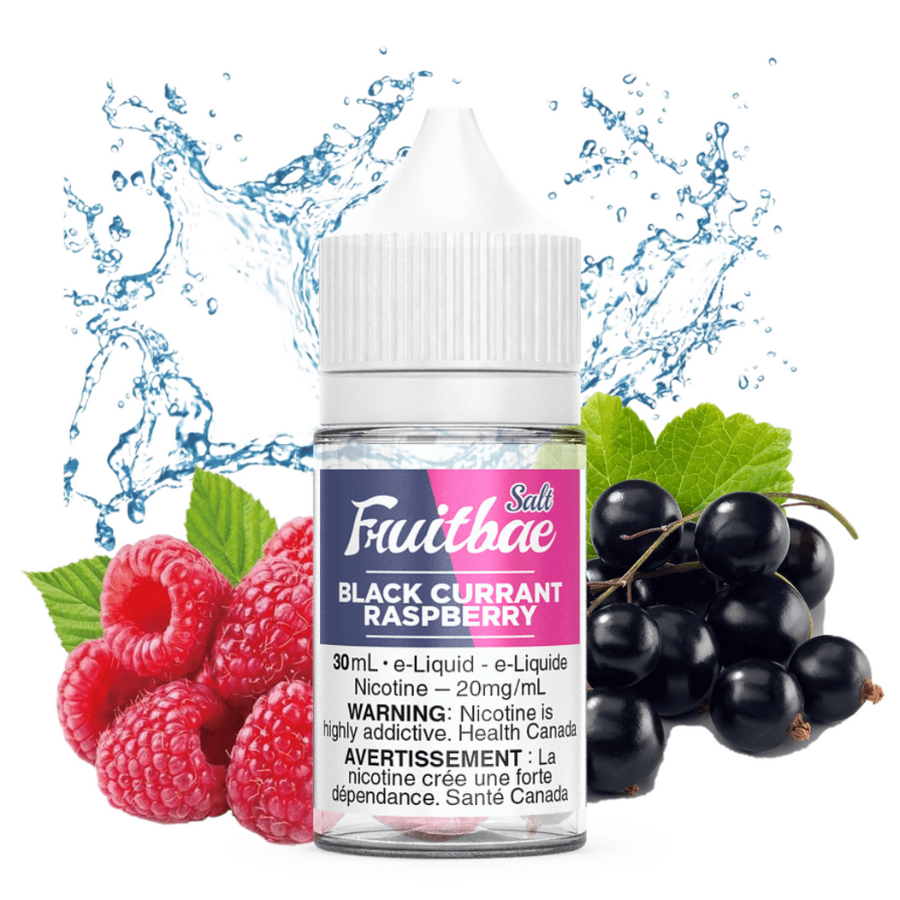 Black Currant Raspberry Salt by Fruitbae E-liquid 12mg Winkler Vape SuperStore and Bong Shop Manitoba Canada