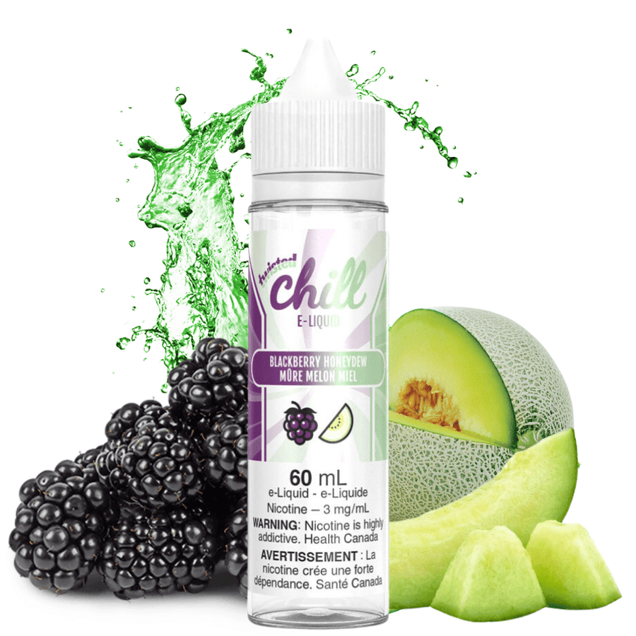 Blackberry Honeydew by Chill Twisted E-liquid 60ml / 3mg Winkler Vape SuperStore and Bong Shop Manitoba Canada