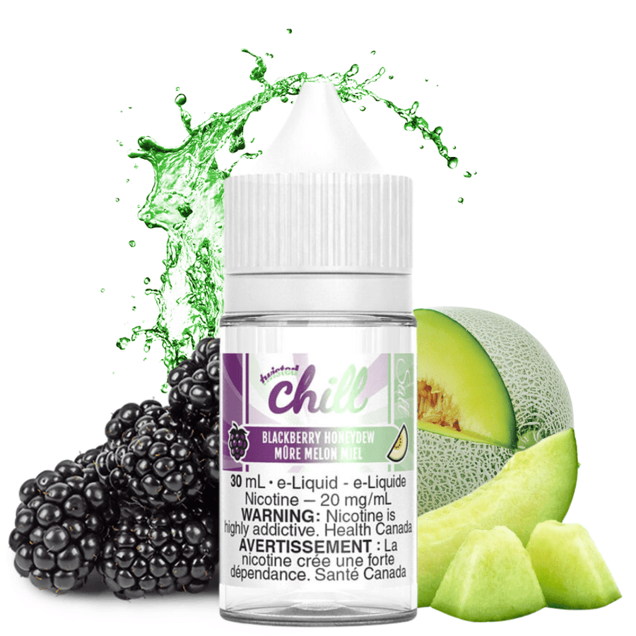 Blackberry Honeydew Salt by Chill Twisted E-liquid 30ml / 12mg Winkler Vape SuperStore and Bong Shop Manitoba Canada