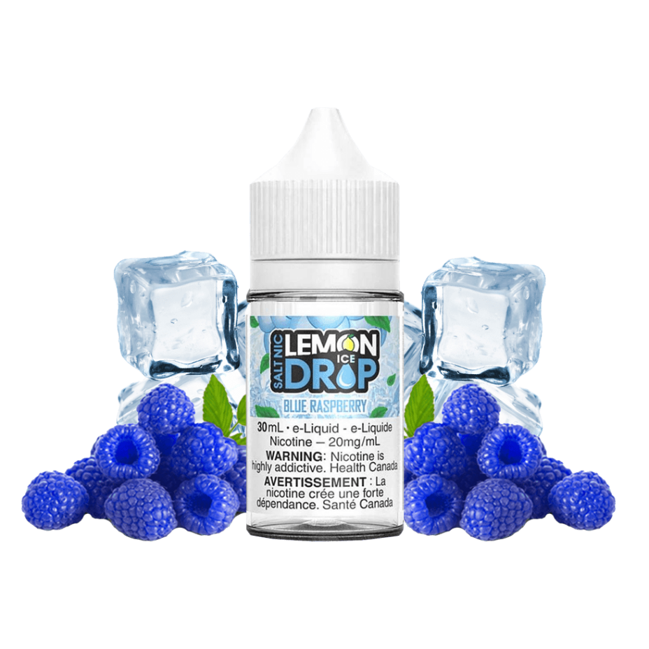 Blue Raspberry Ice Salt by Lemon Drop E-liquid Winkler Vape SuperStore and Bong Shop Manitoba Canada