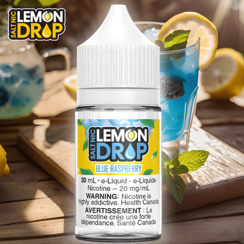 Blue Raspberry Salt by Lemon Drop E-Liquid Winkler Vape SuperStore and Bong Shop Manitoba Canada