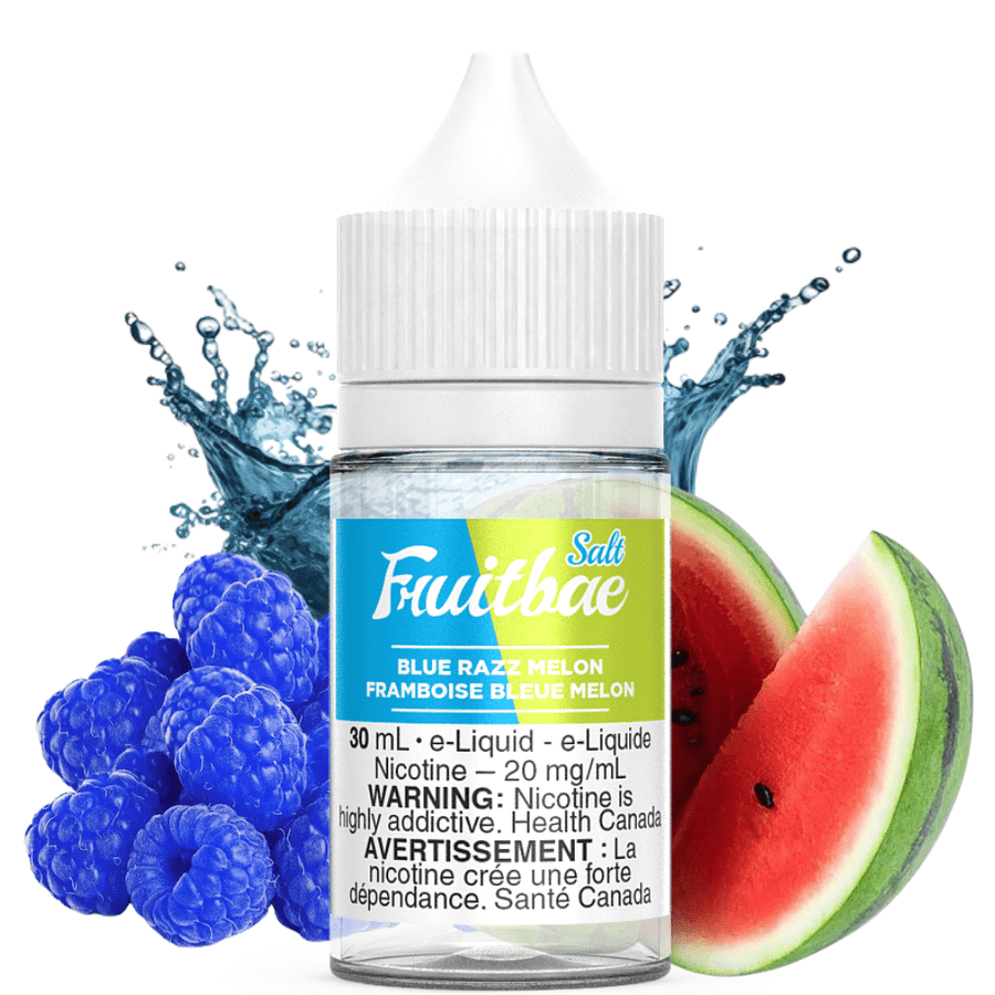 Blue Razz Melon Salt by Fruitbae E-liquid 30ml / 12mg Winkler Vape SuperStore and Bong Shop Manitoba Canada