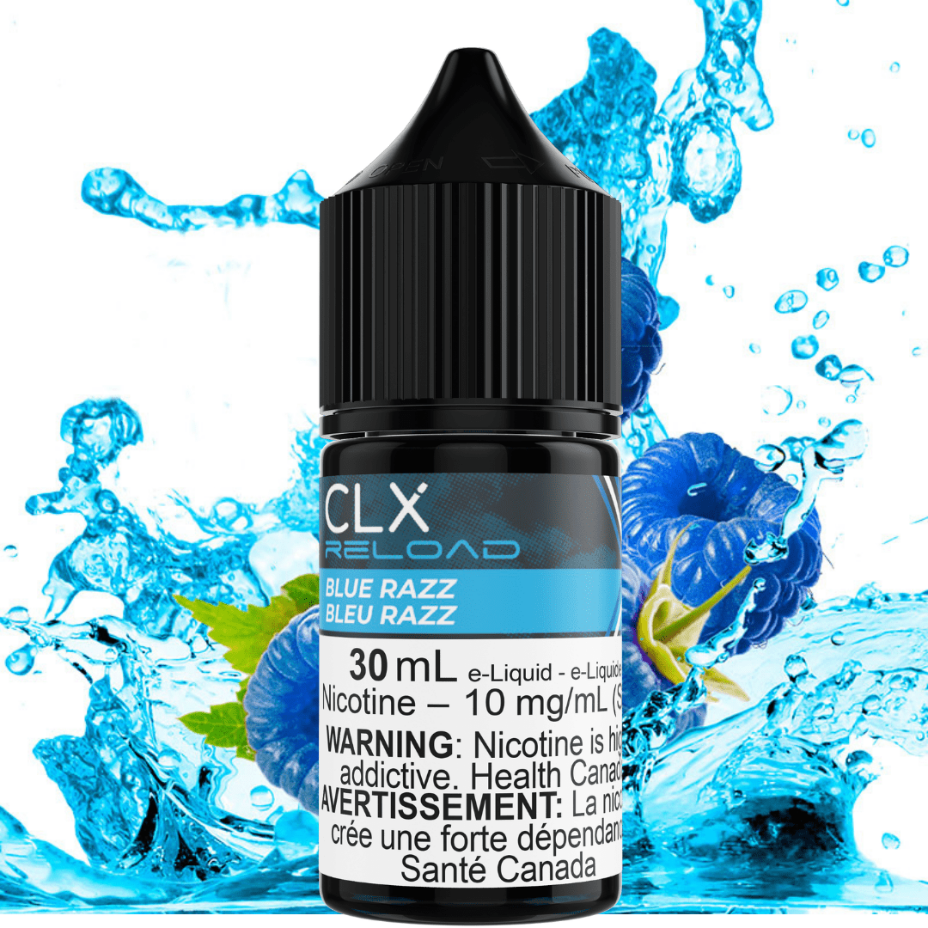 Blue Razz Salt by CLX Reload E-Liquid Winkler Vape SuperStore and Bong Shop Manitoba Canada