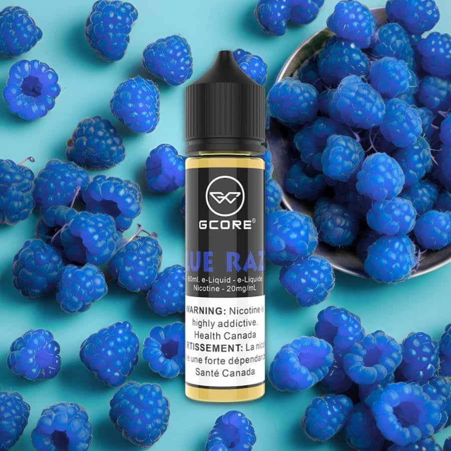 Blue Razz Salt by GCORE 60ml 20mg Winkler Vape SuperStore and Bong Shop Manitoba Canada