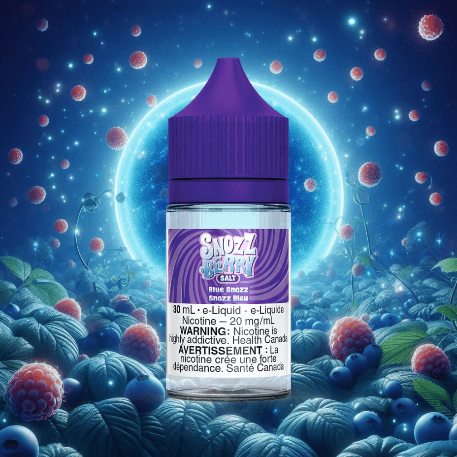 Blue Snozz Salt by Snozzberry E-Liquid 30ml / 12mg Winkler Vape SuperStore and Bong Shop Manitoba Canada