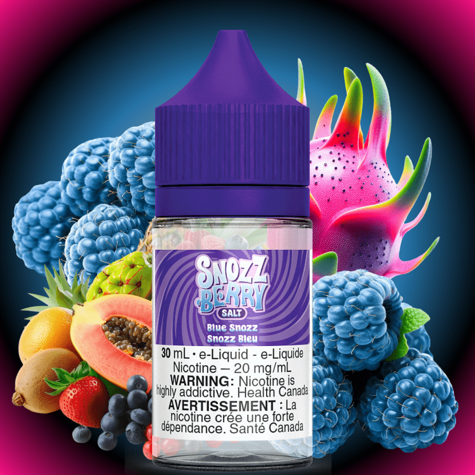 Blue Snozz Salt by Snozzberry E-Liquid Winkler Vape SuperStore and Bong Shop Manitoba Canada