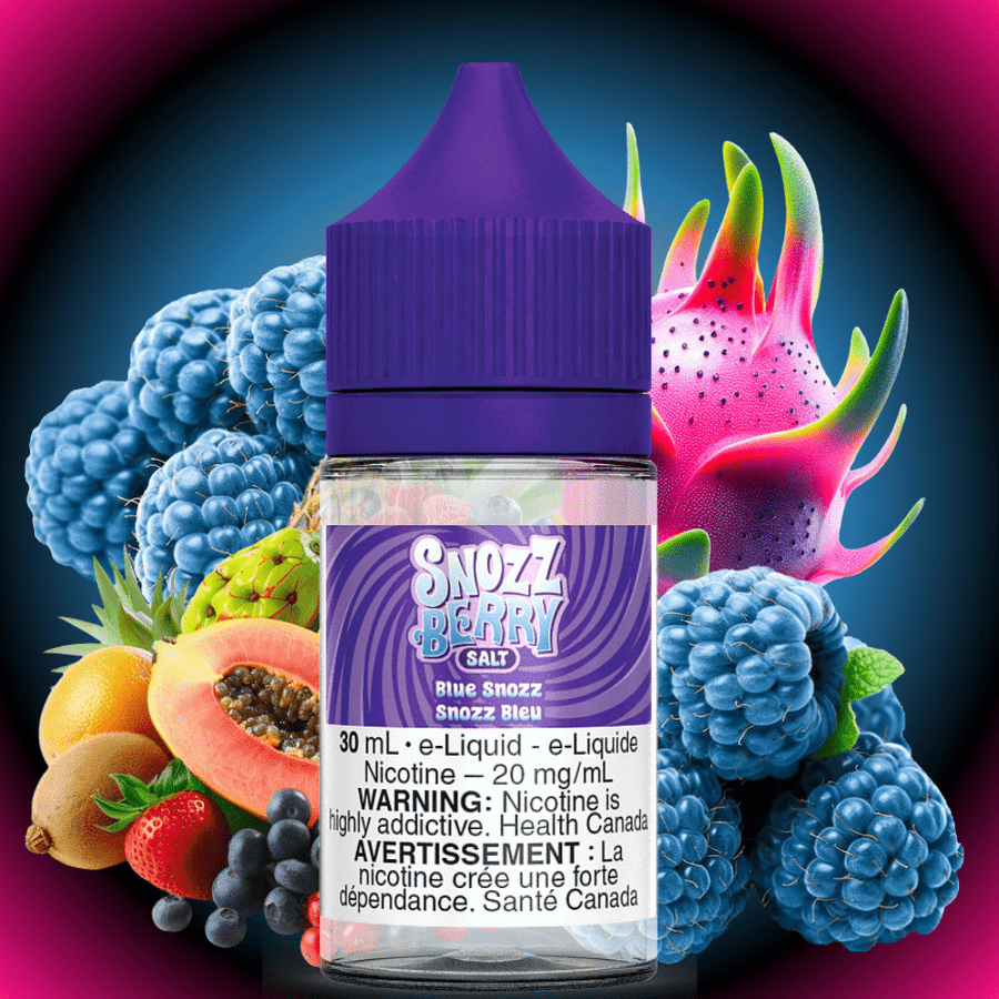 Blue Snozz Salt by Snozzberry E-Liquid Winkler Vape SuperStore and Bong Shop Manitoba Canada