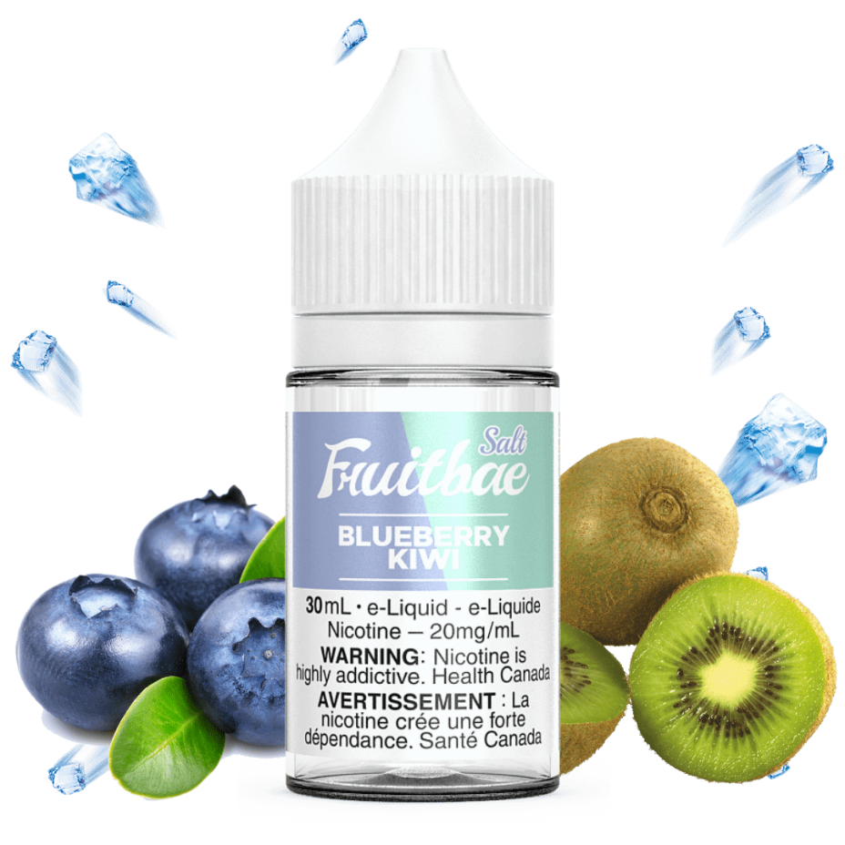 Blueberry Kiwi Salt by Fruitbae E-Liquid 30ml / 12mg Winkler Vape SuperStore and Bong Shop Manitoba Canada