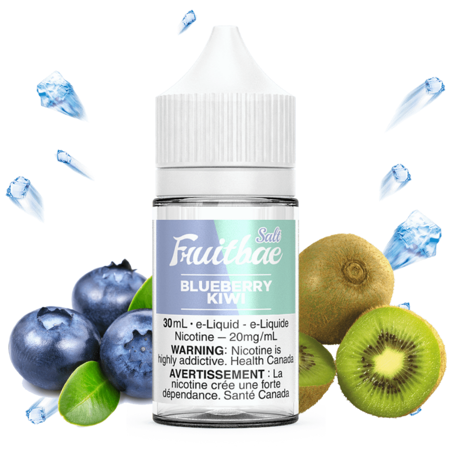 Blueberry Kiwi Salt by Fruitbae E-Liquid 30ml / 12mg Winkler Vape SuperStore and Bong Shop Manitoba Canada