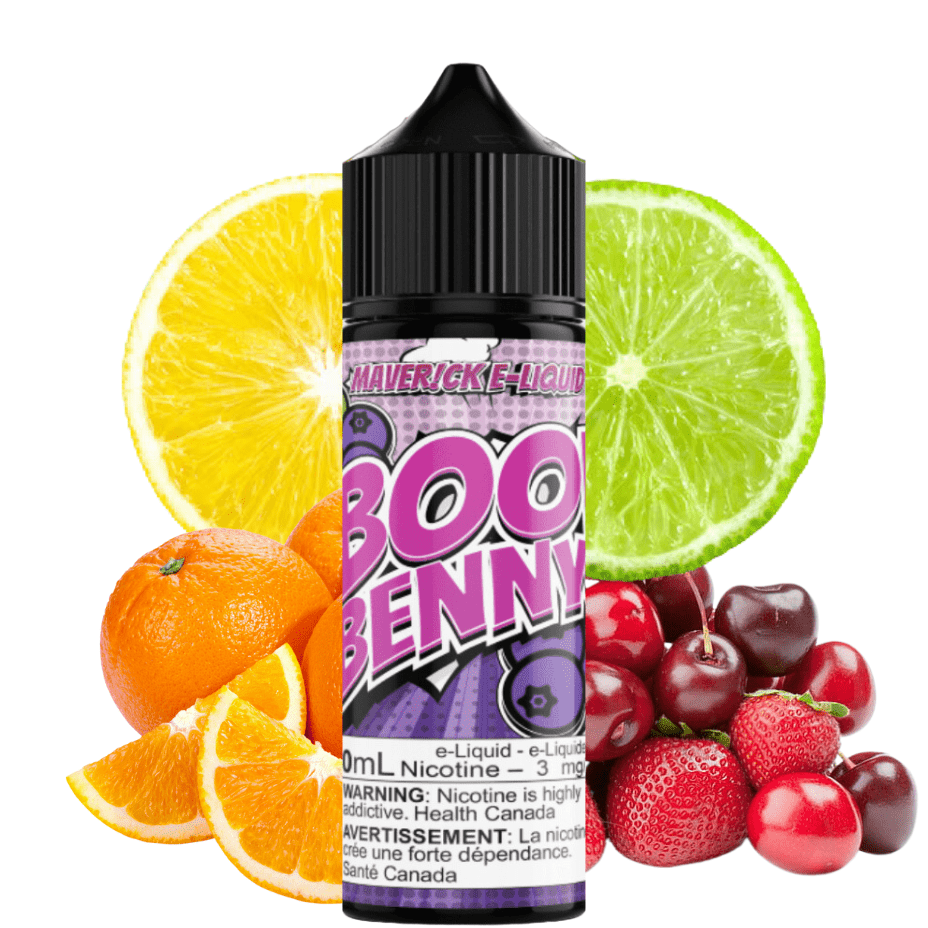 Boo Benny by Maverick E-Liquid 60ml / 3mg Winkler Vape SuperStore and Bong Shop Manitoba Canada