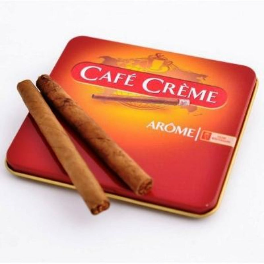 Cafe Creme Original Cigarillos Tin of 20 Winkler Vape SuperStore and Bong Shop Manitoba Canada