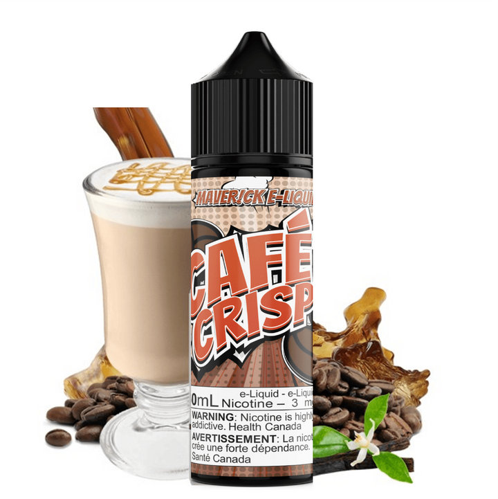 Cafe Crisp by Maverick E-Liquid 60ml / 3mg Winkler Vape SuperStore and Bong Shop Manitoba Canada