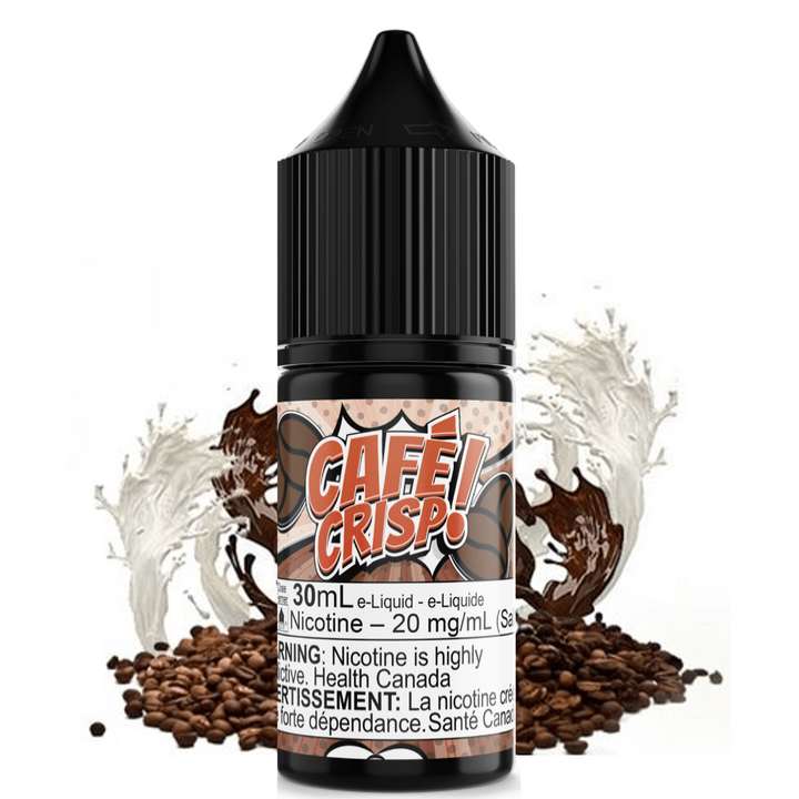 Cafe Crisp Salt by Maverick E-Liquid 30ml / 12mg Winkler Vape SuperStore and Bong Shop Manitoba Canada