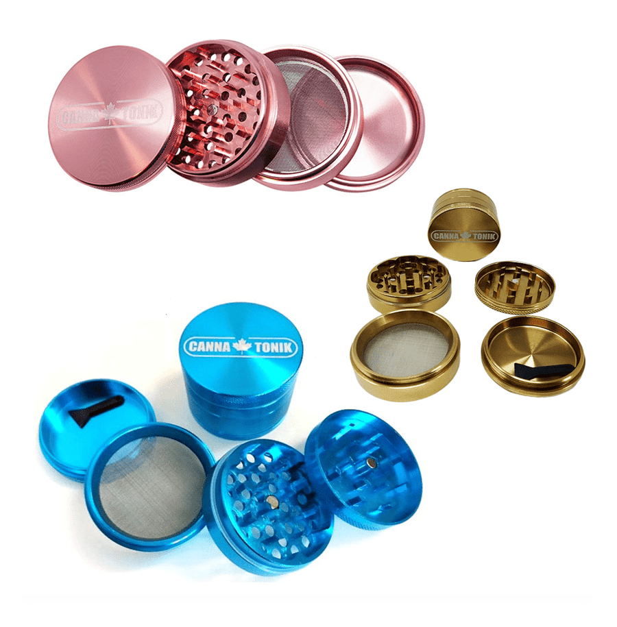 Cannatonik Anodized Aluminum Grinder 50mm Winkler Vape SuperStore and Bong Shop Manitoba Canada