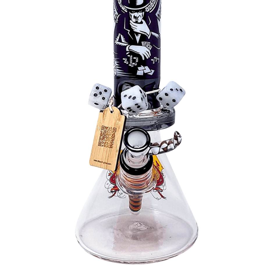 Cheech Glass 14" Poker Beaker Winkler Vape SuperStore and Bong Shop Manitoba Canada