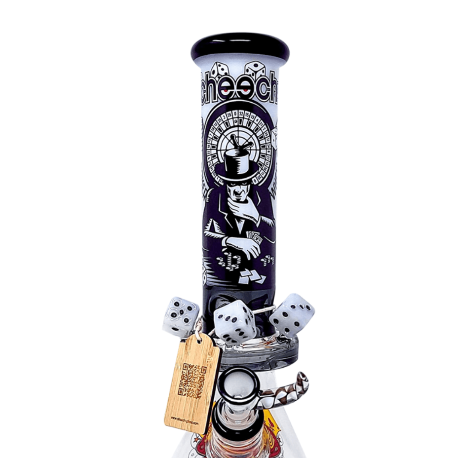 Cheech Glass 14" Poker Beaker Winkler Vape SuperStore and Bong Shop Manitoba Canada