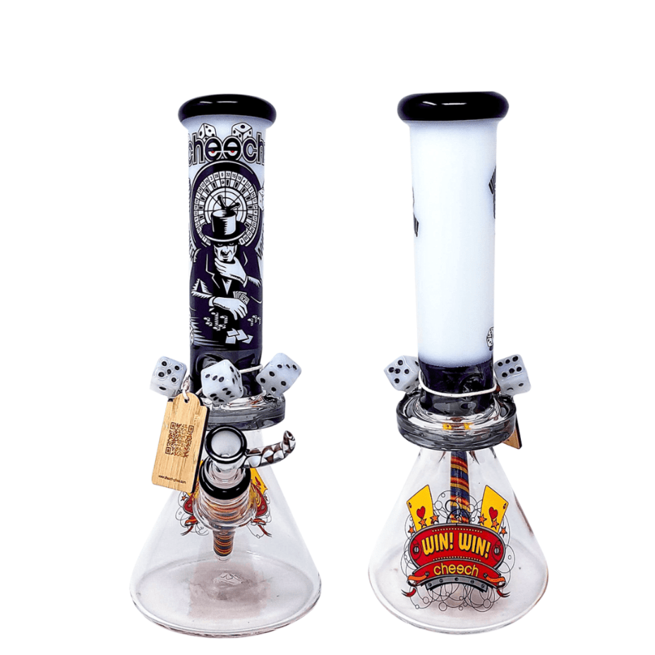 Cheech Glass 14" Poker Beaker Winkler Vape SuperStore and Bong Shop Manitoba Canada