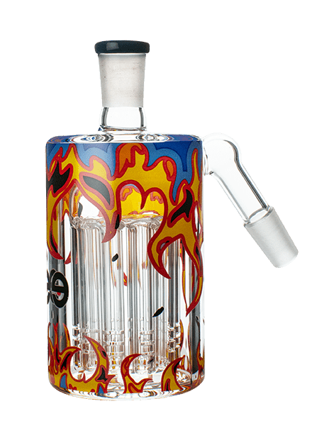 Cheech Glass 14mm 45° Wig Wag Ash Catcher 14mm 45° Blue Winkler Vape SuperStore and Bong Shop Manitoba Canada