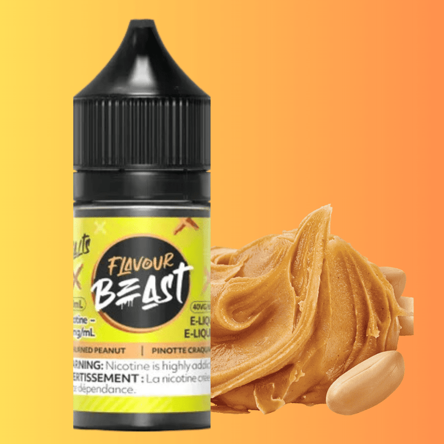 Churned Peanut Salt by Flavour Beast E-liquid 20mg Winkler Vape SuperStore and Bong Shop Manitoba Canada