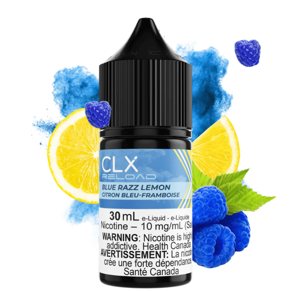 CLX Reload Salt-Blue Razz Lemon 30ml / 10mg Winkler Vape SuperStore and Bong Shop Manitoba Canada