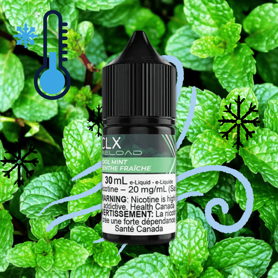 Cool Mint Salt by CLX Reload E-Liquid Winkler Vape SuperStore and Bong Shop Manitoba Canada