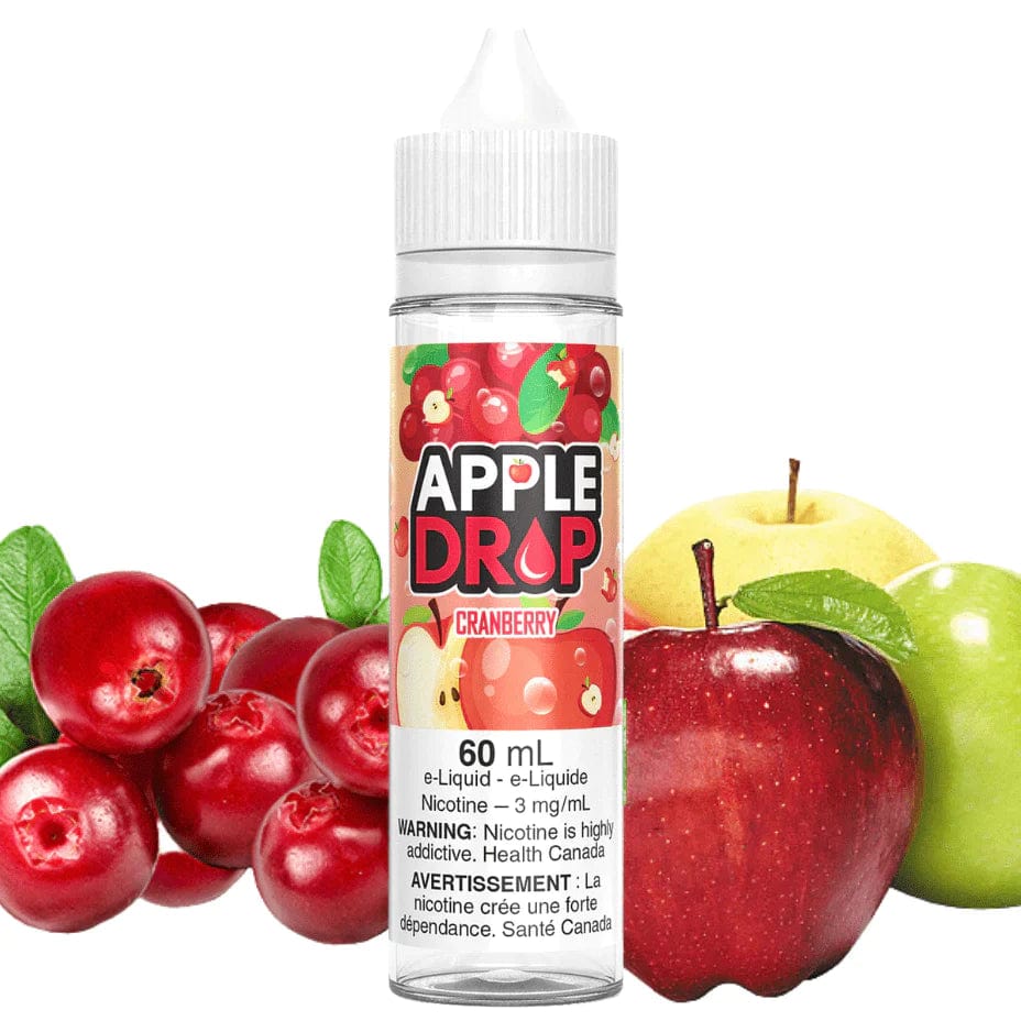 Cranberry by Apple Drop E-Liquid 0mg / 60ml Winkler Vape SuperStore and Bong Shop Manitoba Canada