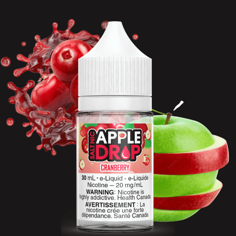 Cranberry Salt by Apple Drop E-liquid 12mg Winkler Vape SuperStore and Bong Shop Manitoba Canada