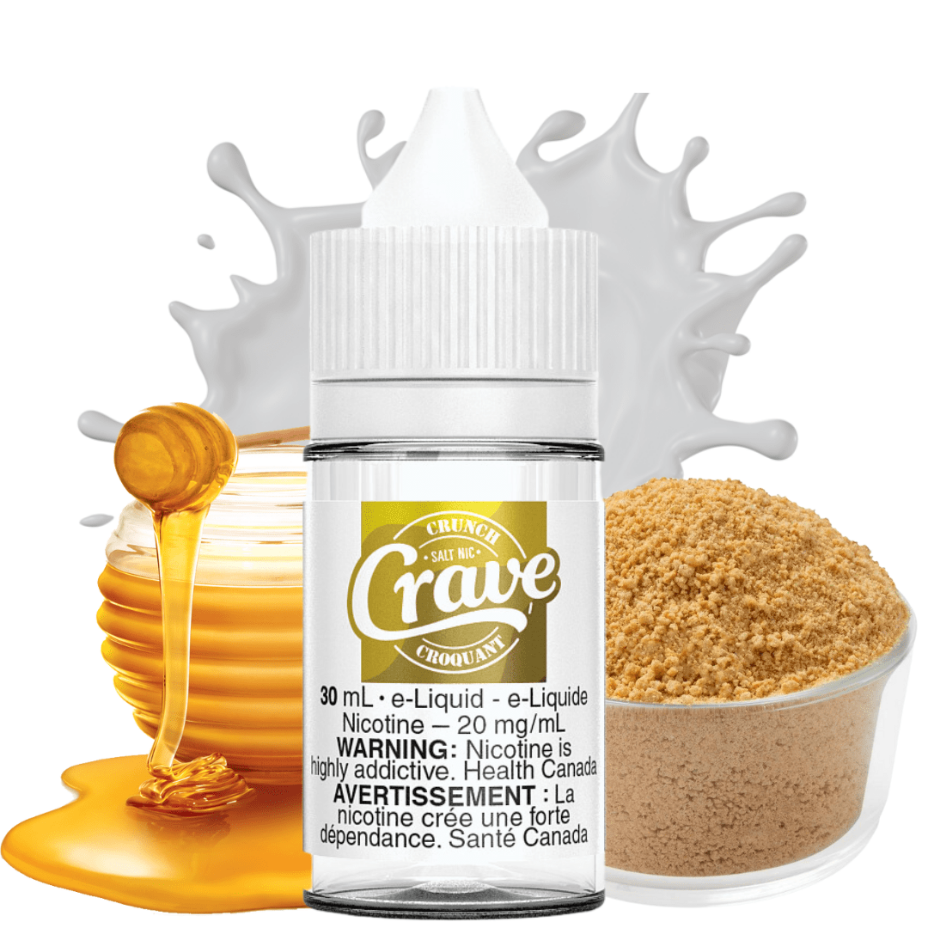 Crunch Salt by Crave E-liquid 30ml / 12mg Winkler Vape SuperStore and Bong Shop Manitoba Canada