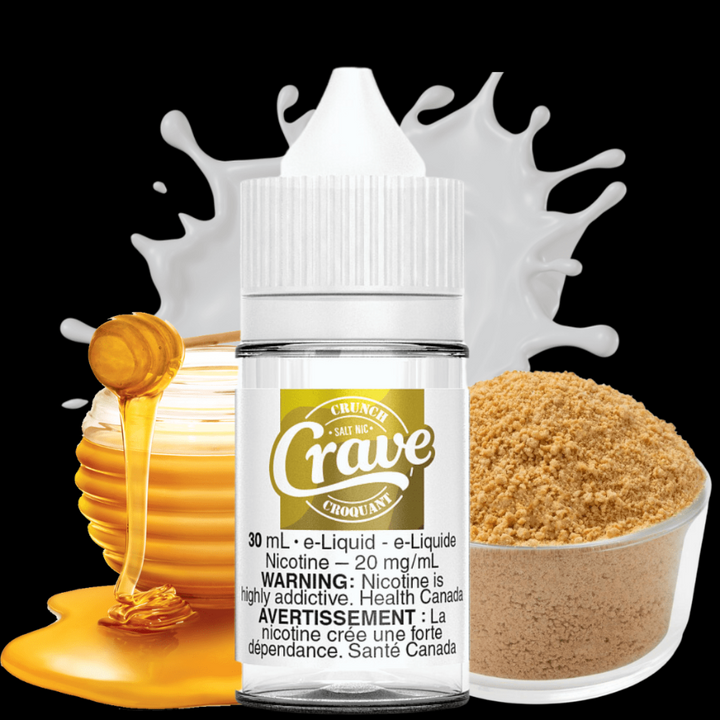 Crunch Salt by Crave E-liquid Winkler Vape SuperStore and Bong Shop Manitoba Canada