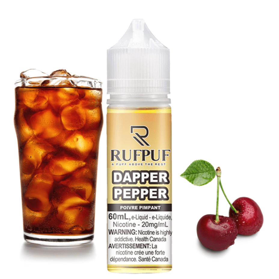 Dapper Pepper by RufPuf E-Liquid 10mg / 60mL Winkler Vape SuperStore and Bong Shop Manitoba Canada