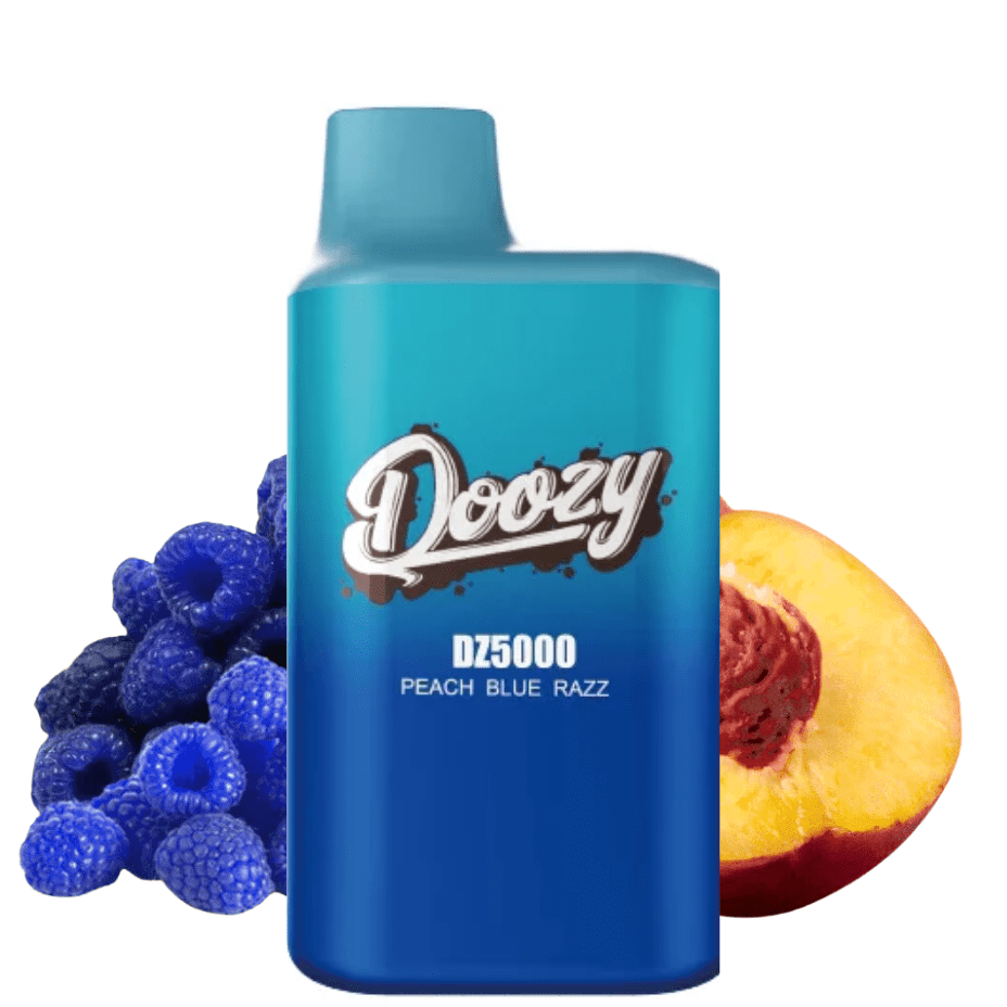 Doozy DZ5000 Disposable Vape-Peach Blue Razz 5000 Puffs / 20 Winkler Vape SuperStore and Bong Shop Manitoba Canada