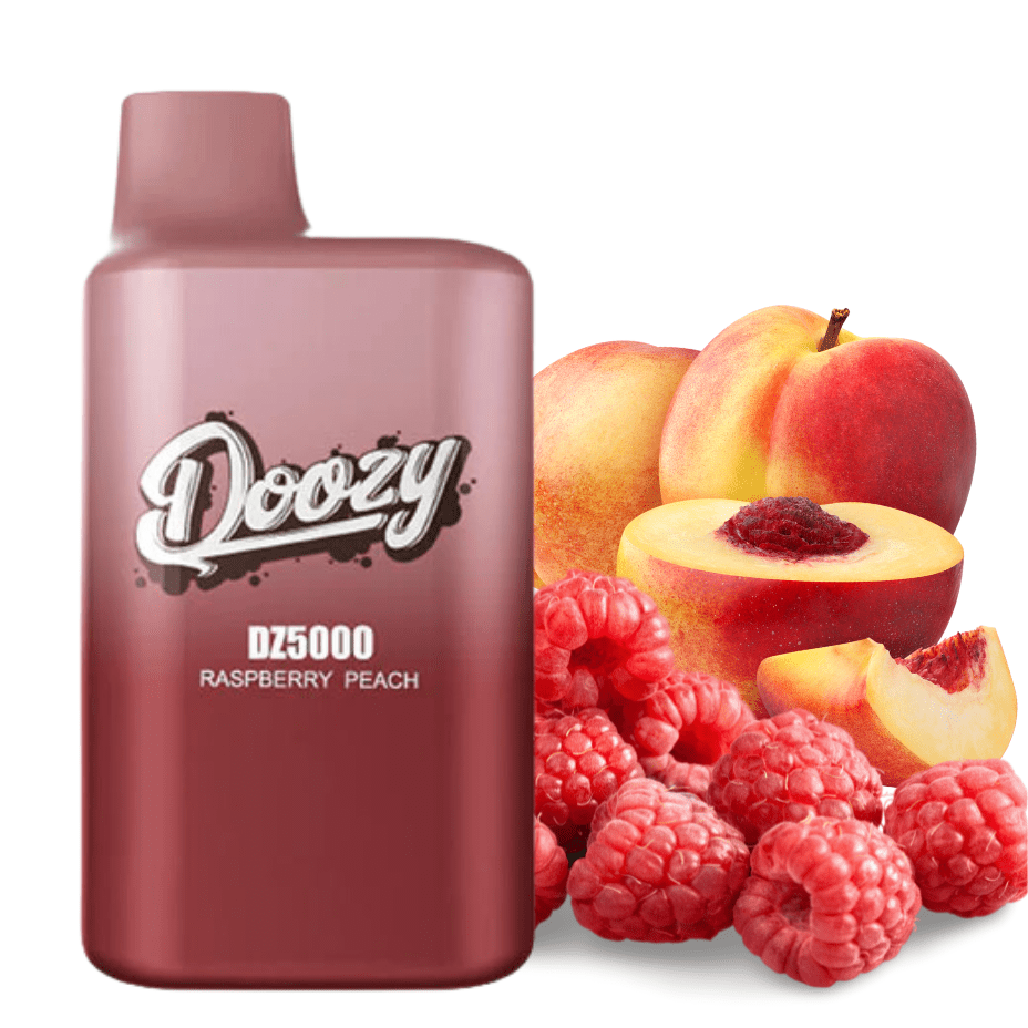 Doozy DZ5000 Disposable Vape-Raspberry Peach 5000 Puffs / 20mg Winkler Vape SuperStore and Bong Shop Manitoba Canada