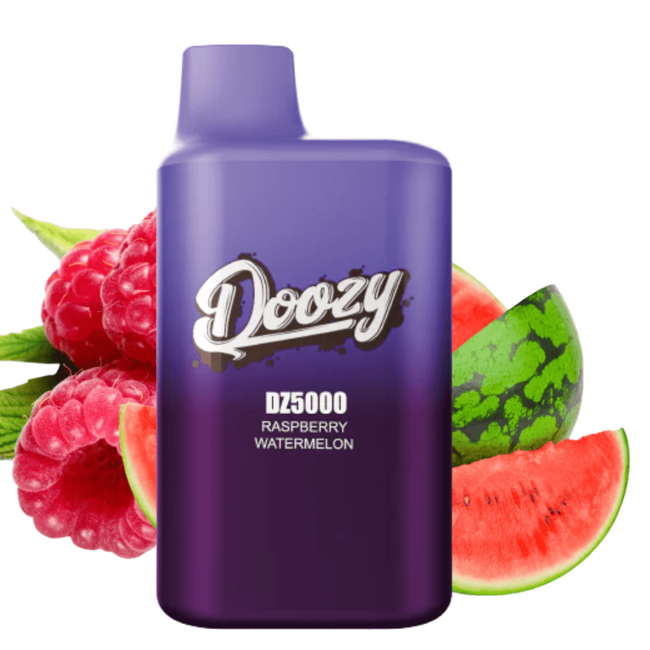 Doozy DZ5000 Disposable Vape-Raspberry Watermelon 5000 Puffs / 0 Winkler Vape SuperStore and Bong Shop Manitoba Canada