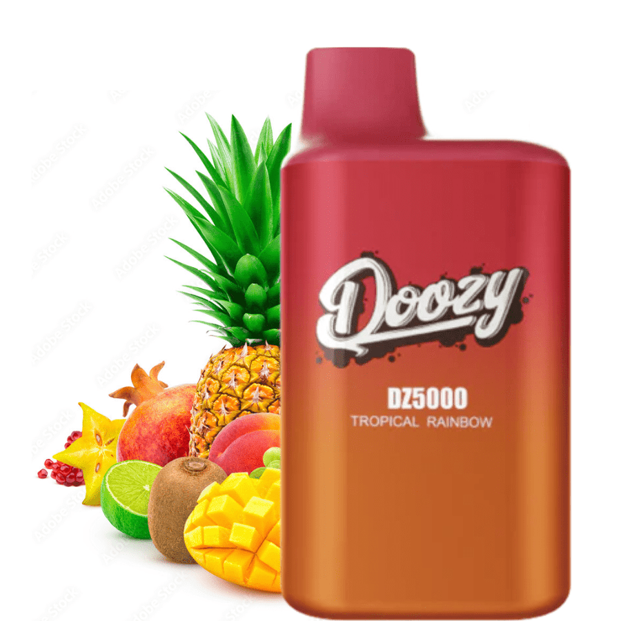 Doozy DZ5000 Disposable Vape-Tropical Rainbow 5000 Puffs / 20mg Winkler Vape SuperStore and Bong Shop Manitoba Canada