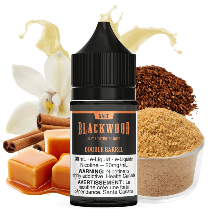 Double Barrel Salt by Blackwood E-liquid 30ml / 12mg Winkler Vape SuperStore and Bong Shop Manitoba Canada