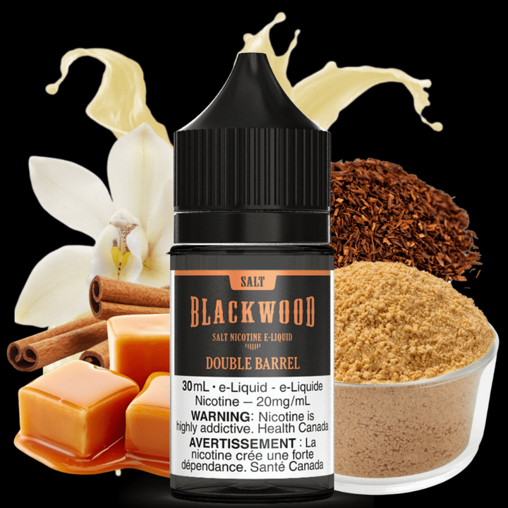 Double Barrel Salt by Blackwood E-liquid Winkler Vape SuperStore and Bong Shop Manitoba Canada