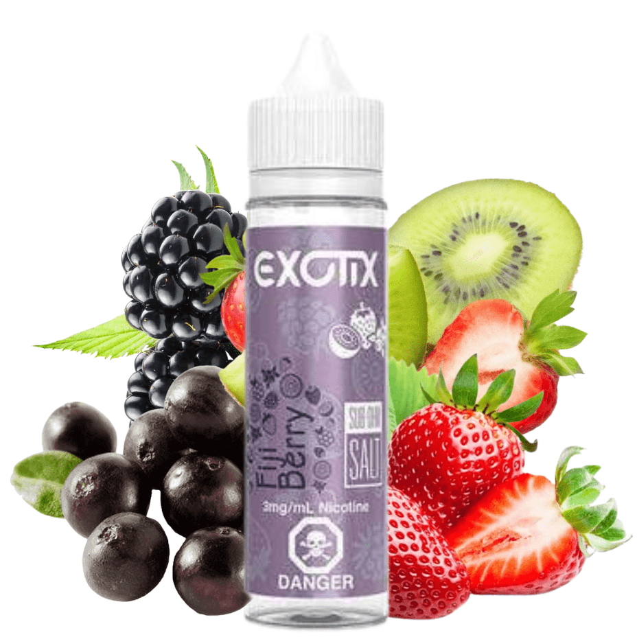 Fiji Berry By Exotix E-Liquid 60mL / 3mg Winkler Vape SuperStore and Bong Shop Manitoba Canada