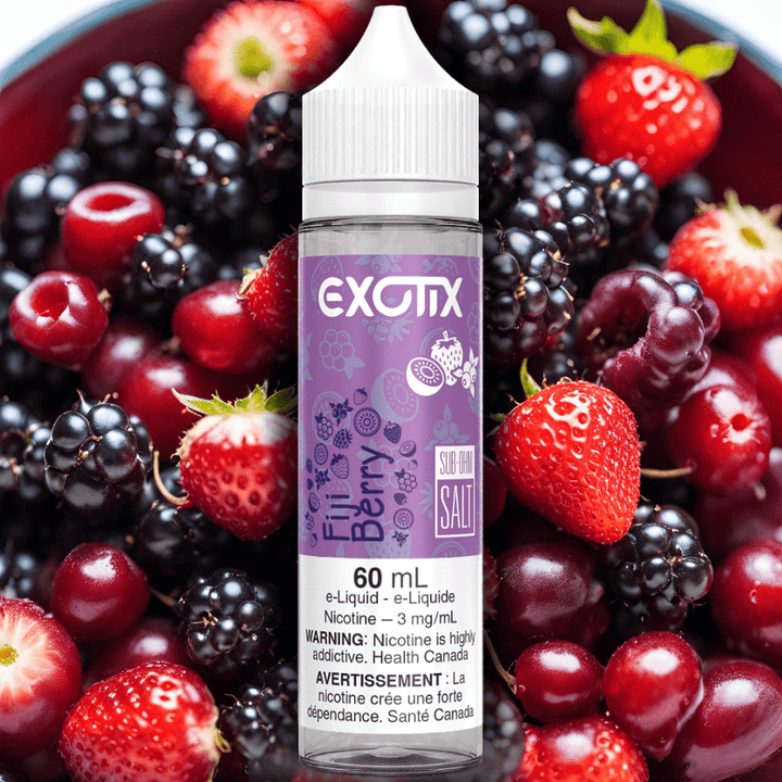 Fiji Berry By Exotix E-Liquid Winkler Vape SuperStore and Bong Shop Manitoba Canada