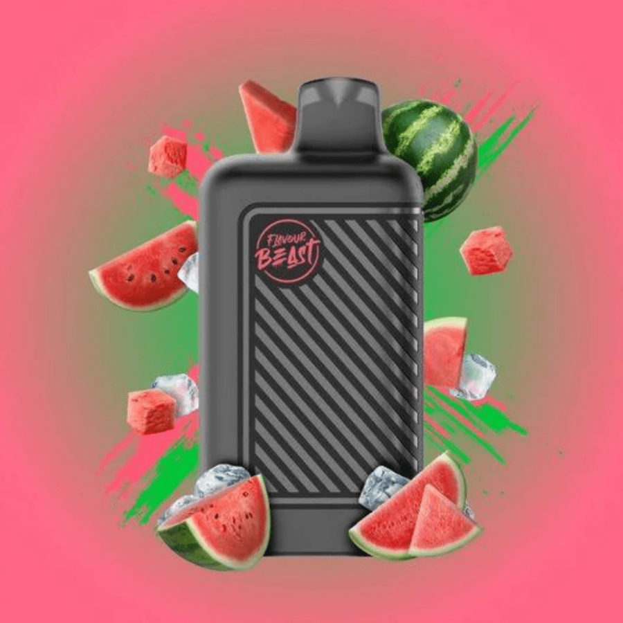 Flavour Beast Beast Mode 8K Disposable-Weekend Watermelon 20mg / 8000 Puffs Winkler Vape SuperStore and Bong Shop Manitoba Canada