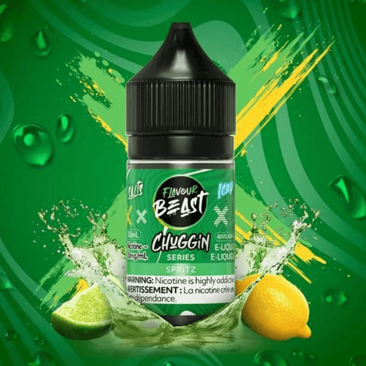 Flavour Beast Chugging Salt-Spritz 30ml / 20mg Winkler Vape SuperStore and Bong Shop Manitoba Canada